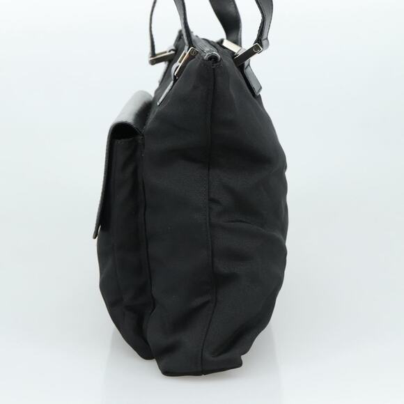 GUCCI Tote Bag Nylon Black Silver 000 1705 000 1705 - Picture 5 of 16